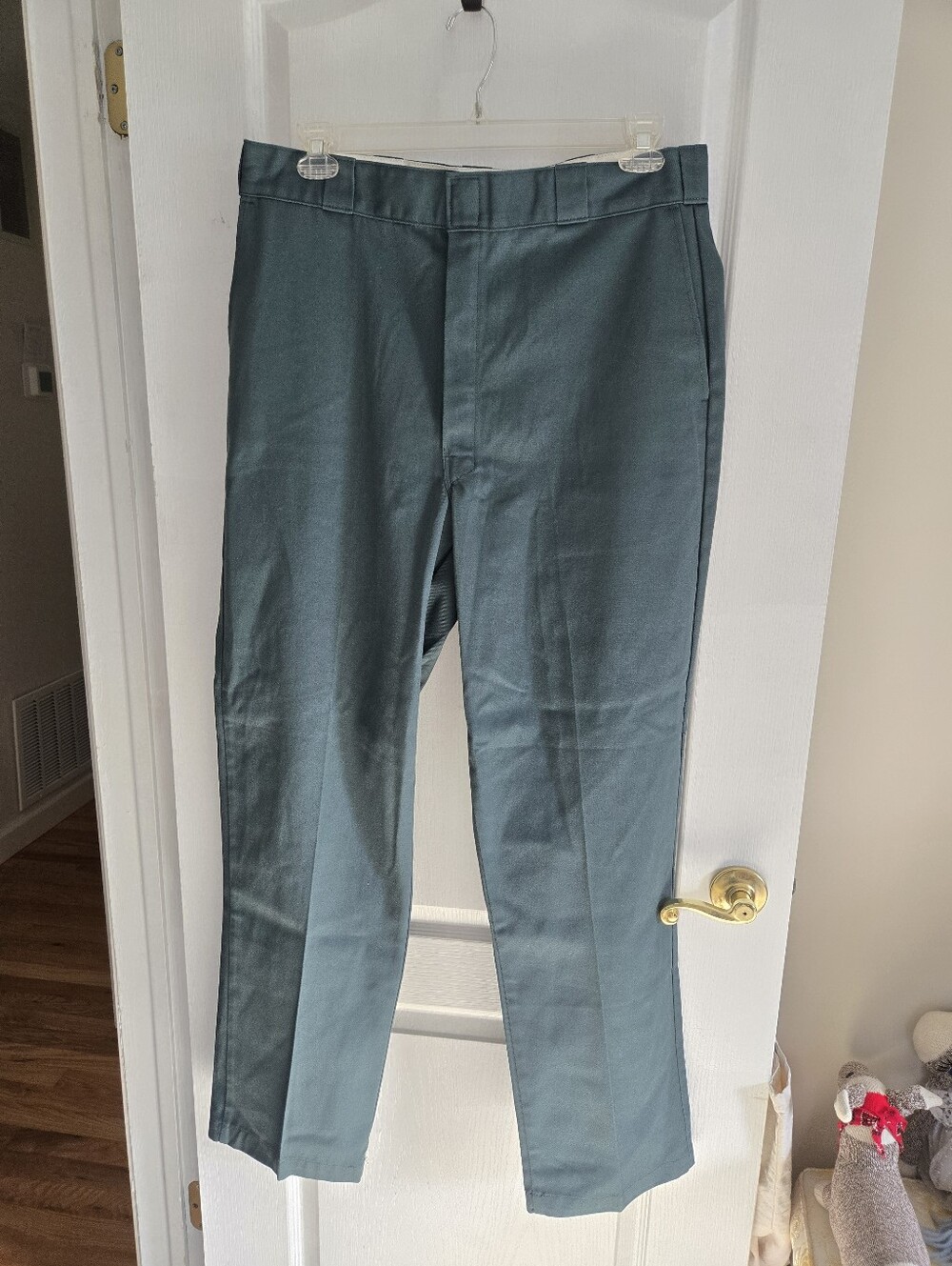 Vintage Dickies Forest Green Khakies Trousers 38x34 Great Condition
